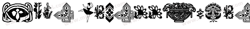 Type Embellishments字体转换